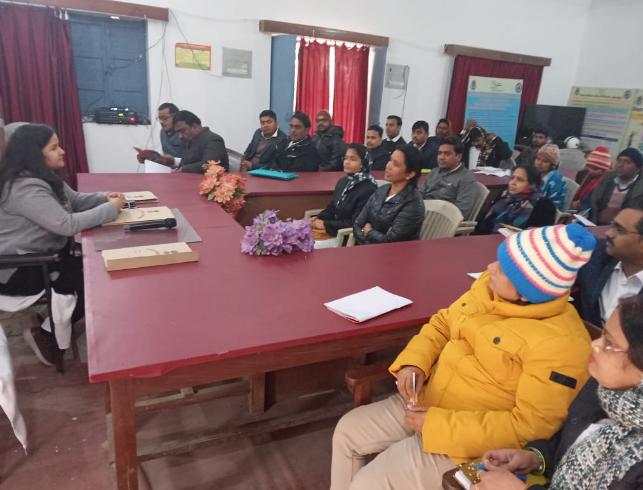 चयनित पराविधिक स्वंय सेवको का पांच दिवसीय विधिक प्रशिक्षण