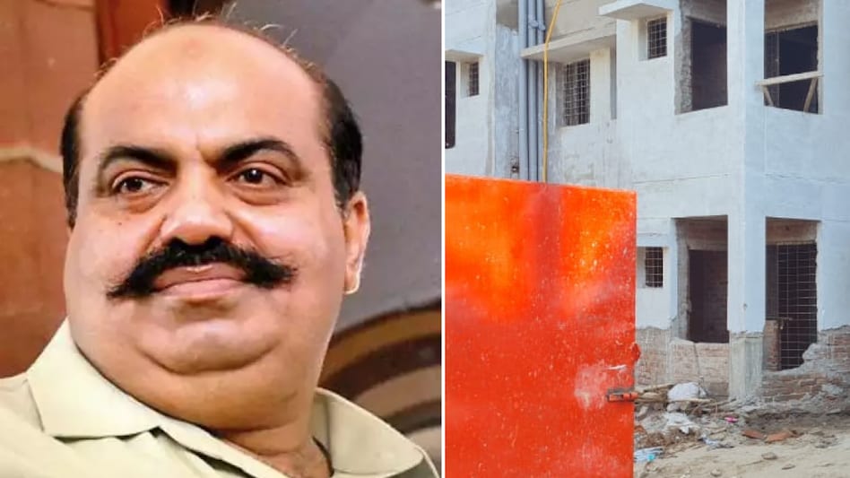 माफिया अतीक अहमद का जिस जमीन पर था कब्जा, वहां बनकर तैयार हुए गरीबों के 72 फ्लैट