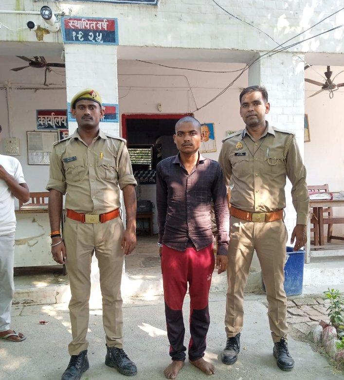 गोंडा   दहेज हत्या में वांछित अभियुक्त गिरफ्तार