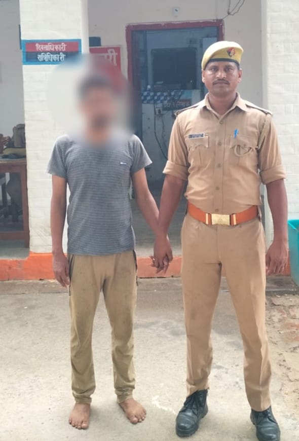गोंडा : पिता के हत्यारे को पुलिस ने किया गिरफ्तार