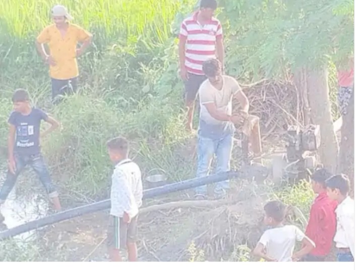गोंडा : लापता मासूम सगुन का शव सोकपिट में मिलने से सनसनी, हत्या की आशंका