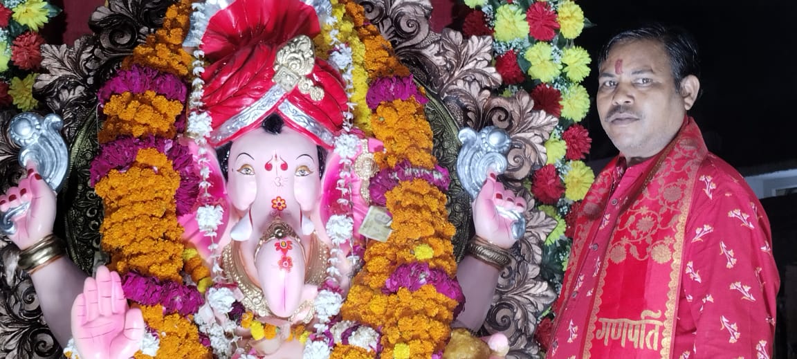 गोंडा : गणेश प्रतिमा विसर्जन के साथ संपन्न हुआ सात दिवसीय गणेश महोत्सव